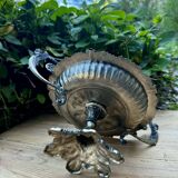 Silver centrepiece from the Art Nouveau period.