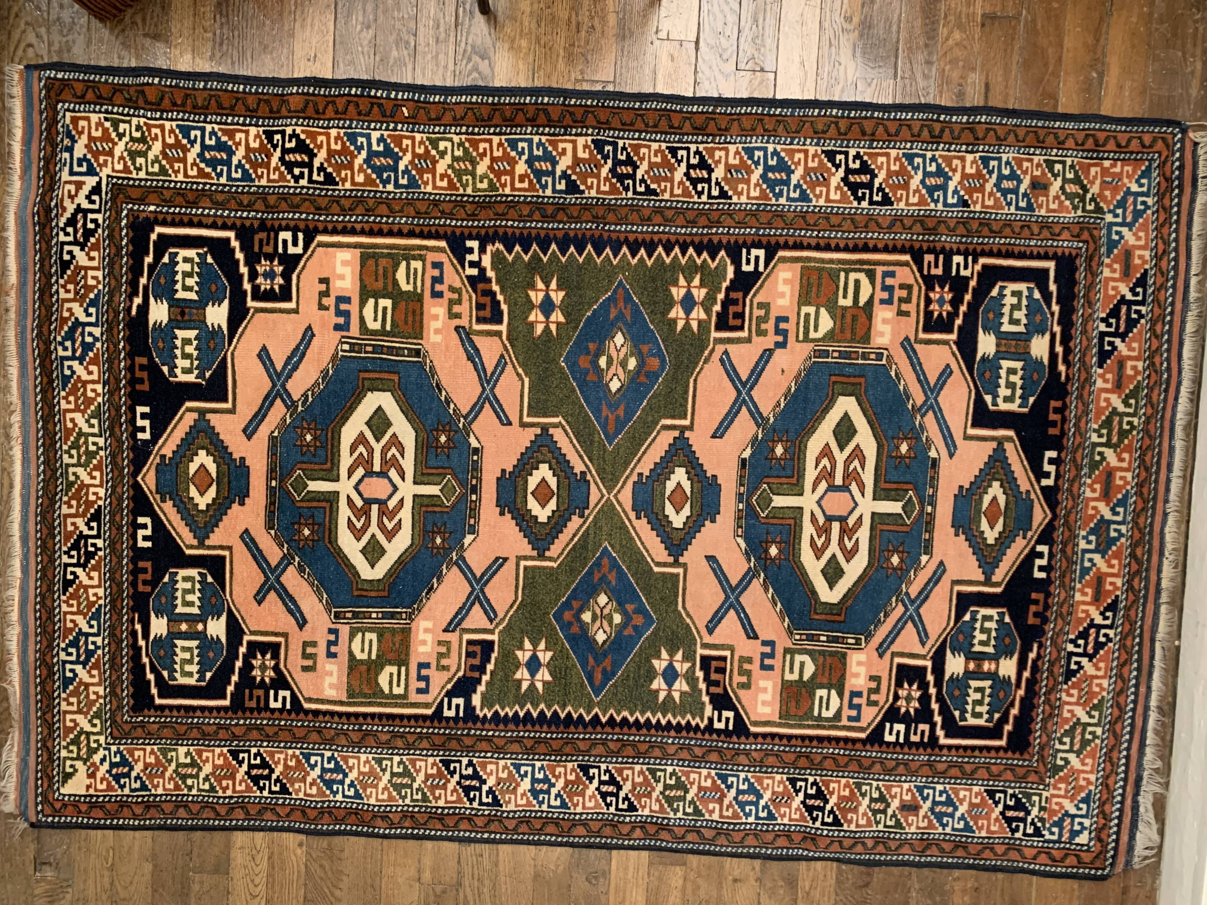 Carpets of the Caucasus, 193x120 cm