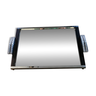 Plateau miroir Art Déco