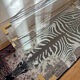 Table basse italienne Fabian verre, plexiglas et laiton, 1970-80