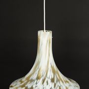 glass pendant by Peill & Putzler, Germany, 1970s