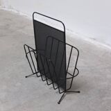 Rare magazine holder by Mathieu Matégot for Artimeta, 1950s