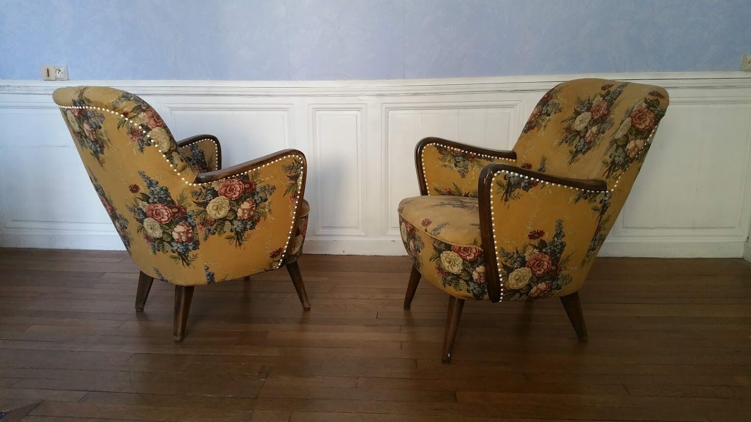 Armchair from the 50s and 60s vintage Italian