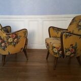 Armchair from the 50s and 60s vintage Italian