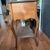 Classic dressing table in varnished wood