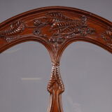 1900 three-leaf mahogany screen by Felix Bernard