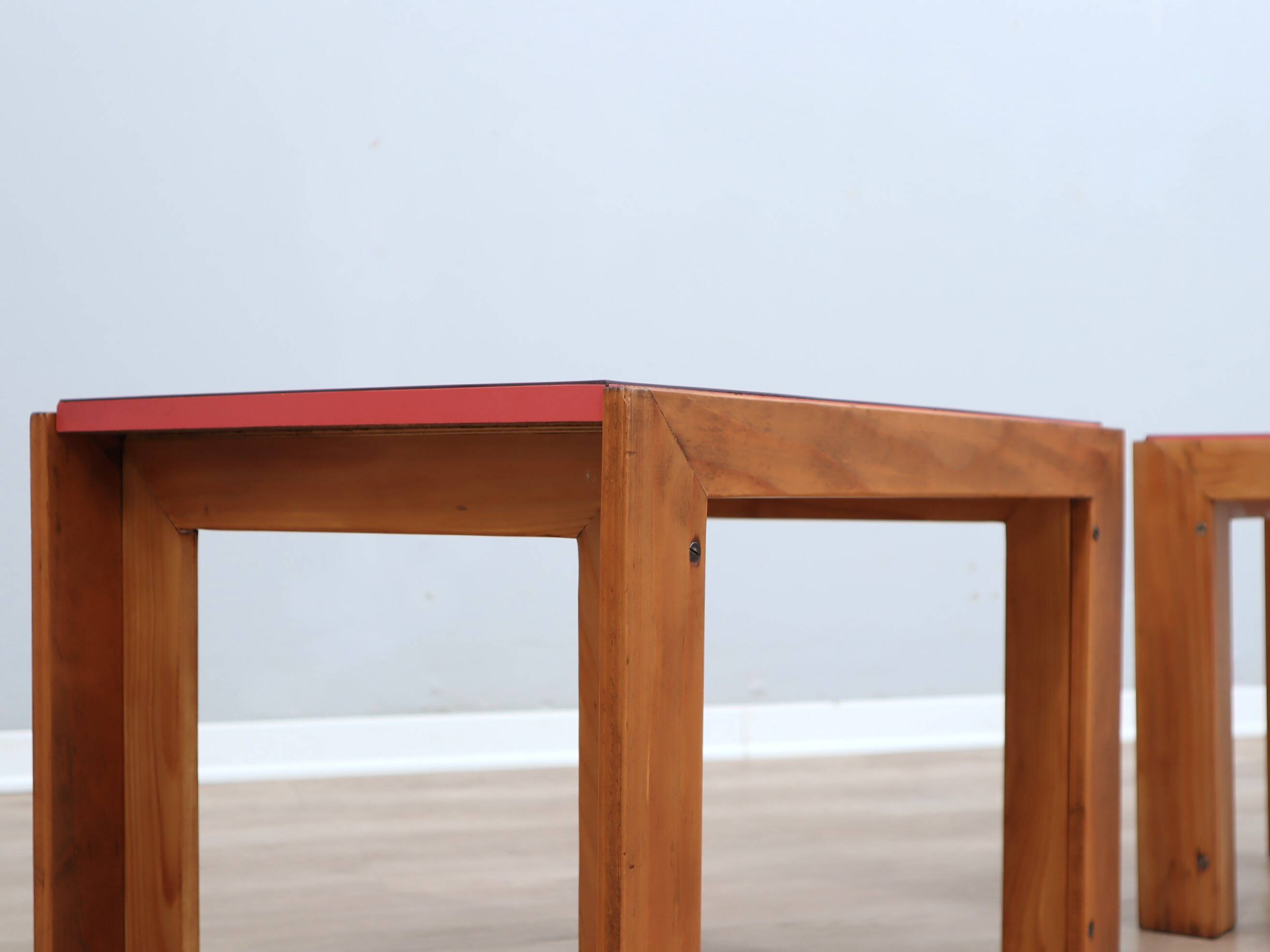 Afra & Tobia Scarpa Mod. 778 coffee tables for Cassina 1970s