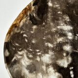 Dish in petrified wood