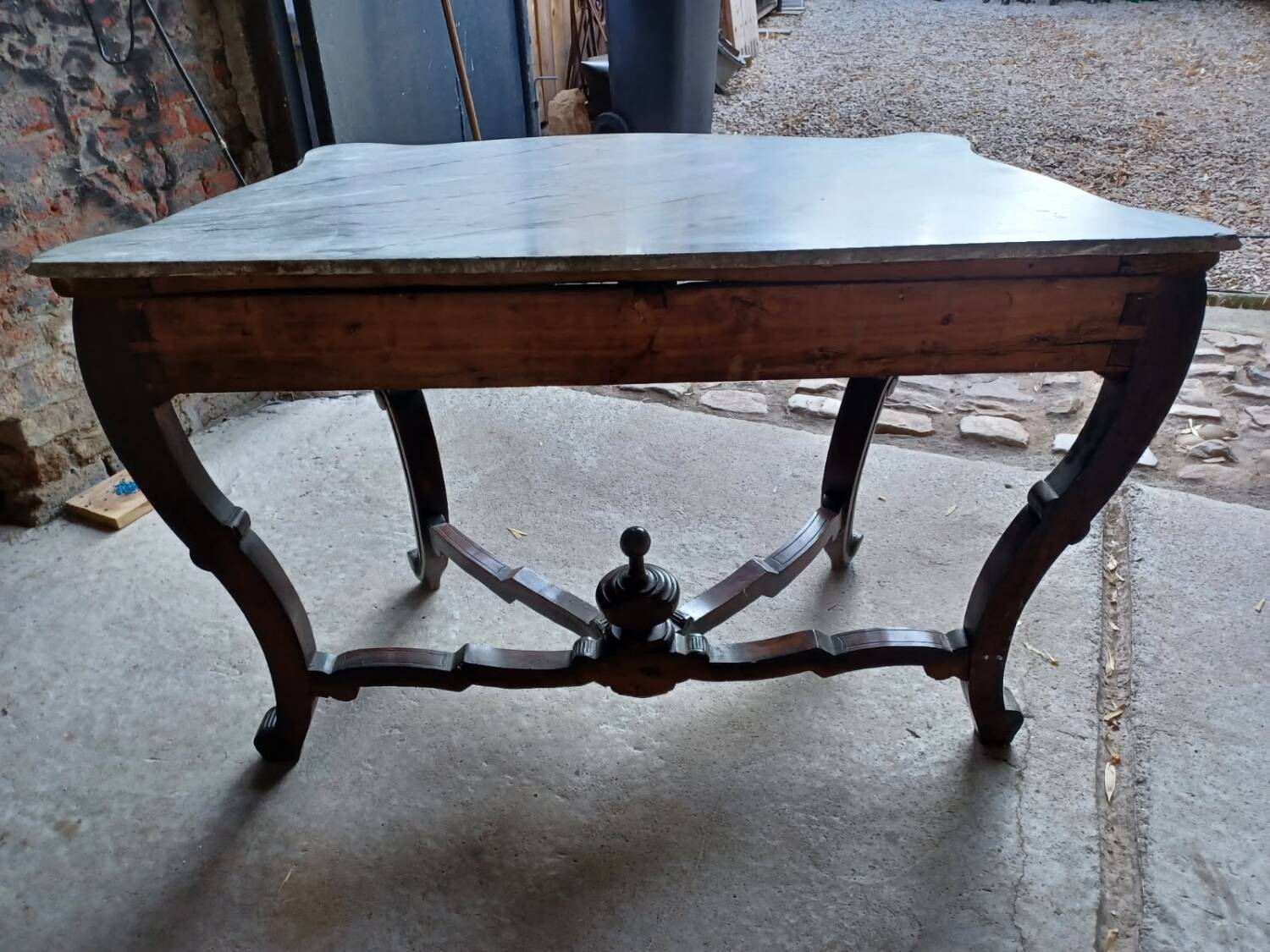 Curved console table - Napoleon III