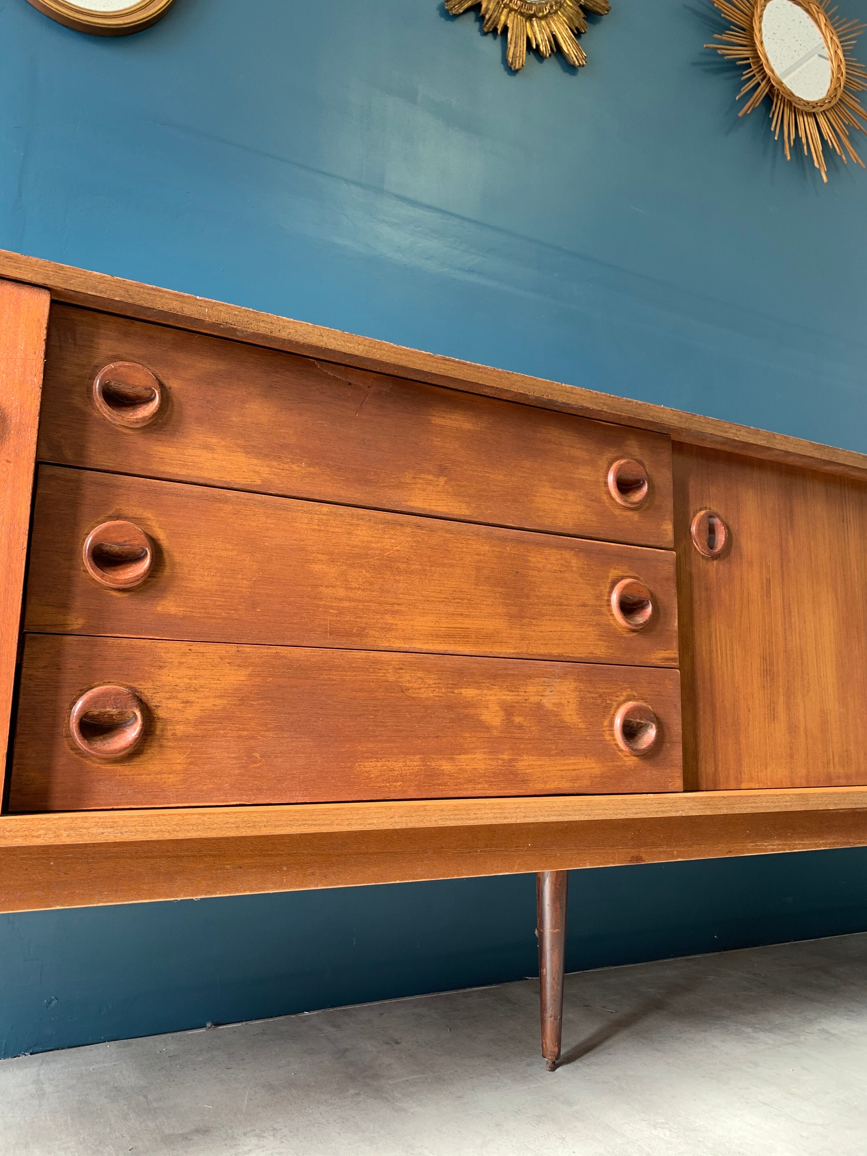 Vintage 220cm sideboard