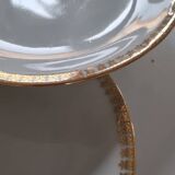 Set of 10 porcelain dessert plates