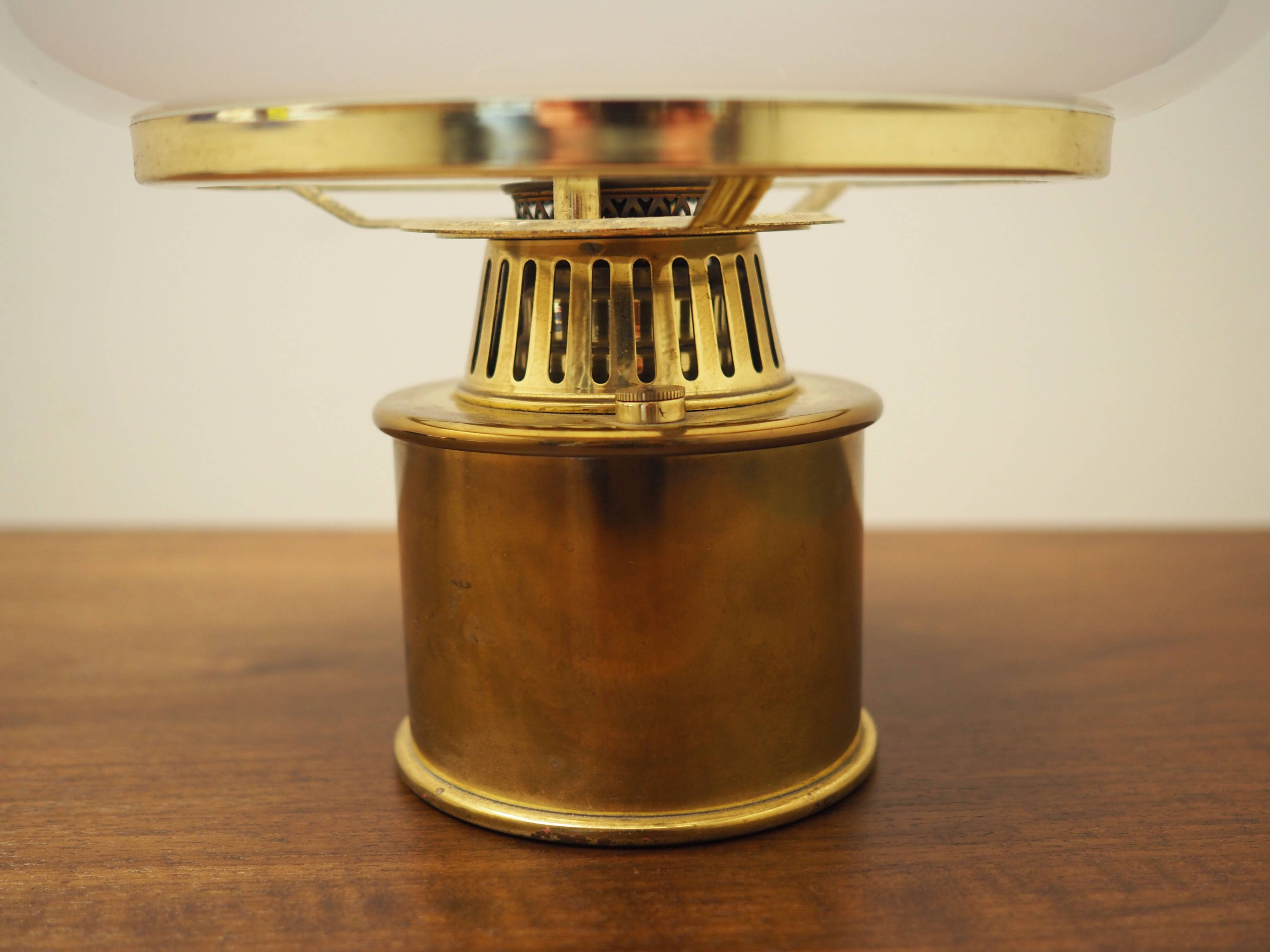 Oil lamp, Danish design, 1950s, manufacture: GV Harnisch
