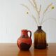 Vase en brun-orange Carstens Tönnieshof