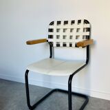 Marcel Breuer style leather chair