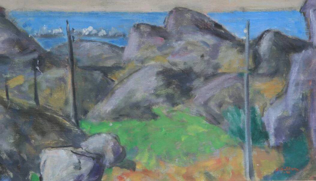 "Coastal Landscape" by Selim Soldan