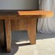 Immense solid teak table 2.10m x 1m