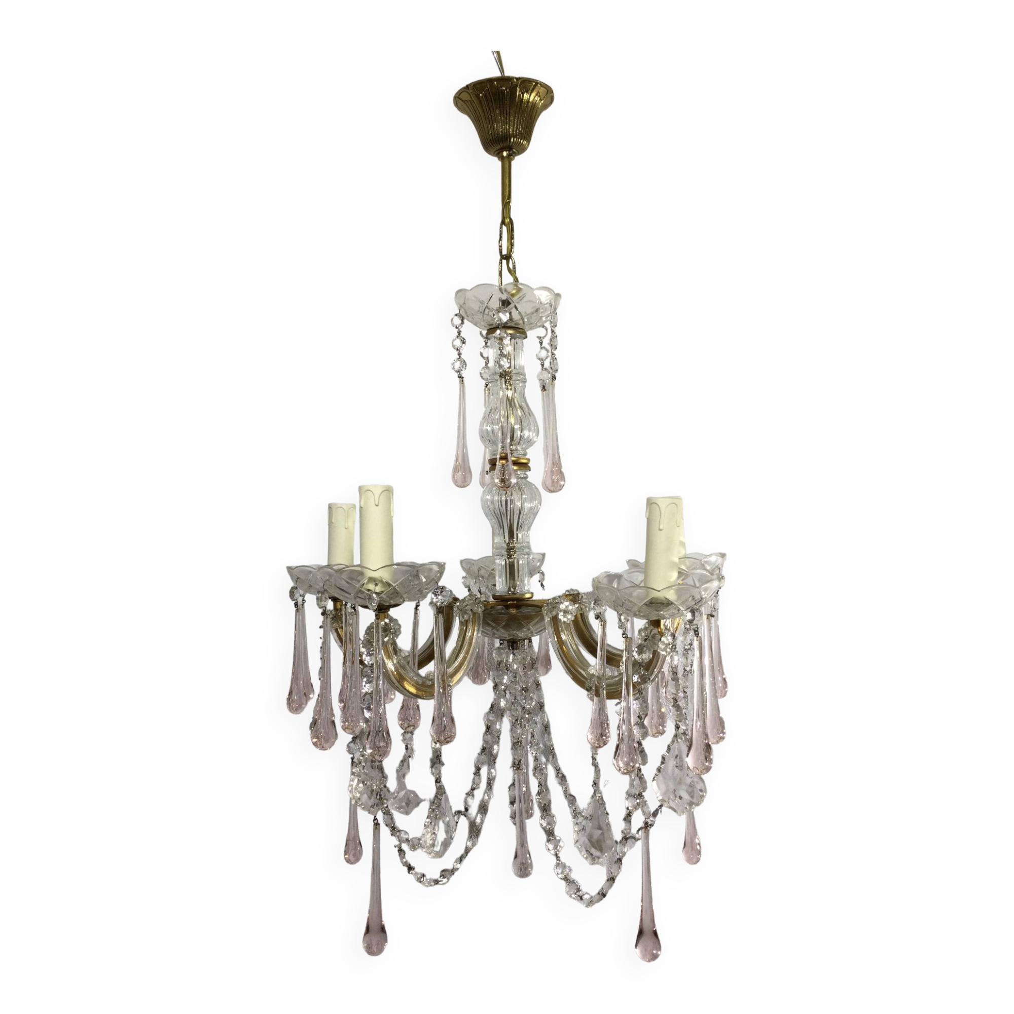 Marie thérèse crystal chandelier 5 lights