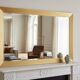 Miroir XL doré vintage