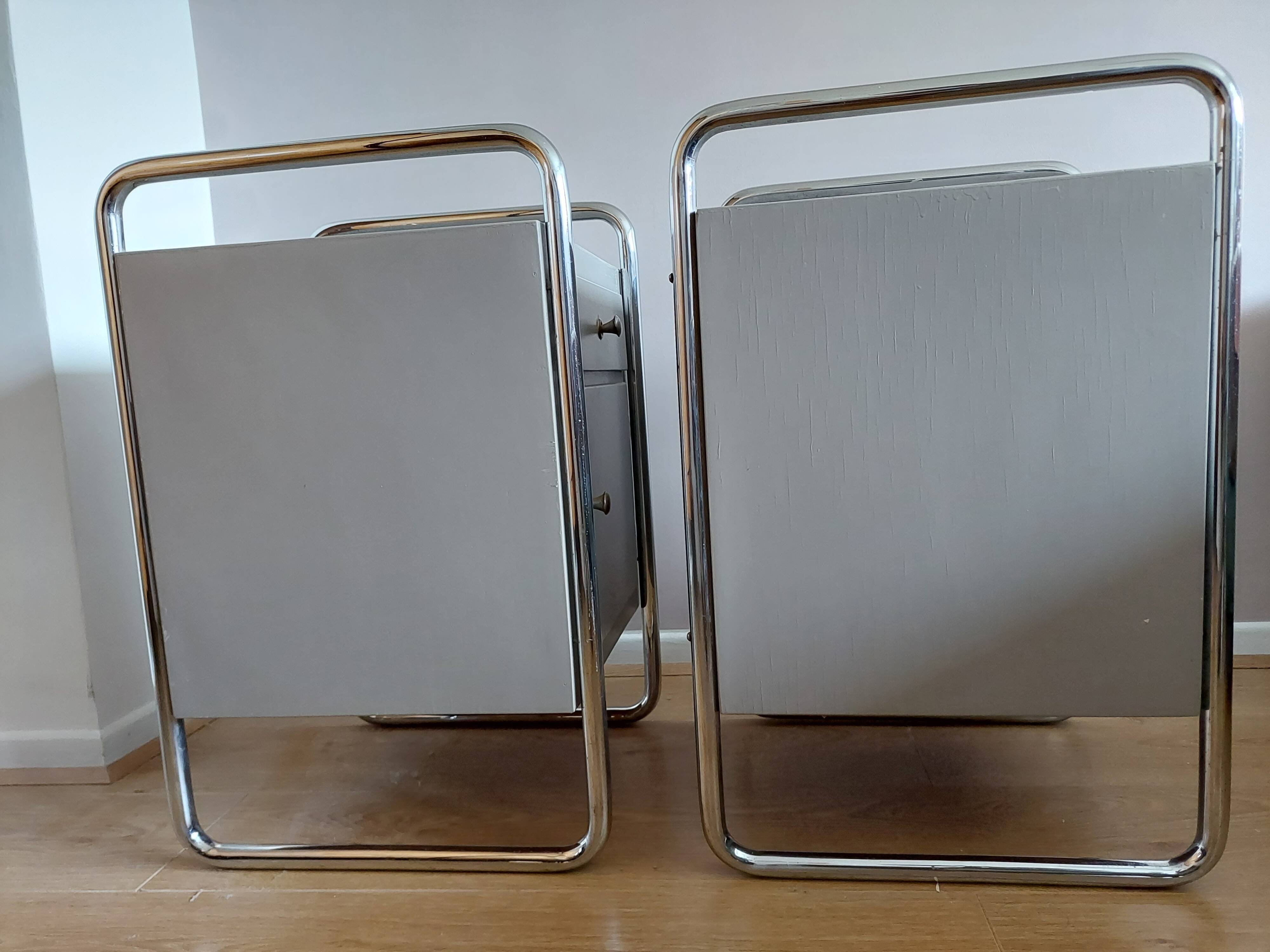 Thonet M2 bedside tables