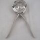 Christofle patented lemon squeezer in silver-plated metal, excellent condition.
