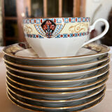 Service à café ancien porcelaine de Limoges WG & Cie