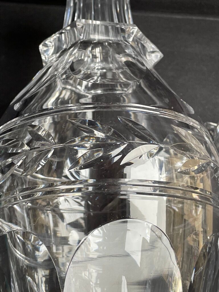 Carafe Baccarat service Jonzac early twentieth