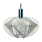 Sompex pendant lamp of perspex made by Paul Secon