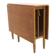 Teak drop-leaf dining table, "Pedro" K-O Westberg, Sweden, 1950