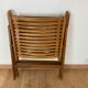 Fauteuil vintage pliant Rex Niko Kralj style scandinave