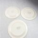 Lot of 3 cake plates, Selestat, Schlettstadt décor, from Sarreguemines