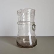Bubble glass vase from Biot, France | Hand-blown vintage