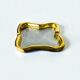David Marshall brutalist ashtray, bronze and brass, 1970s