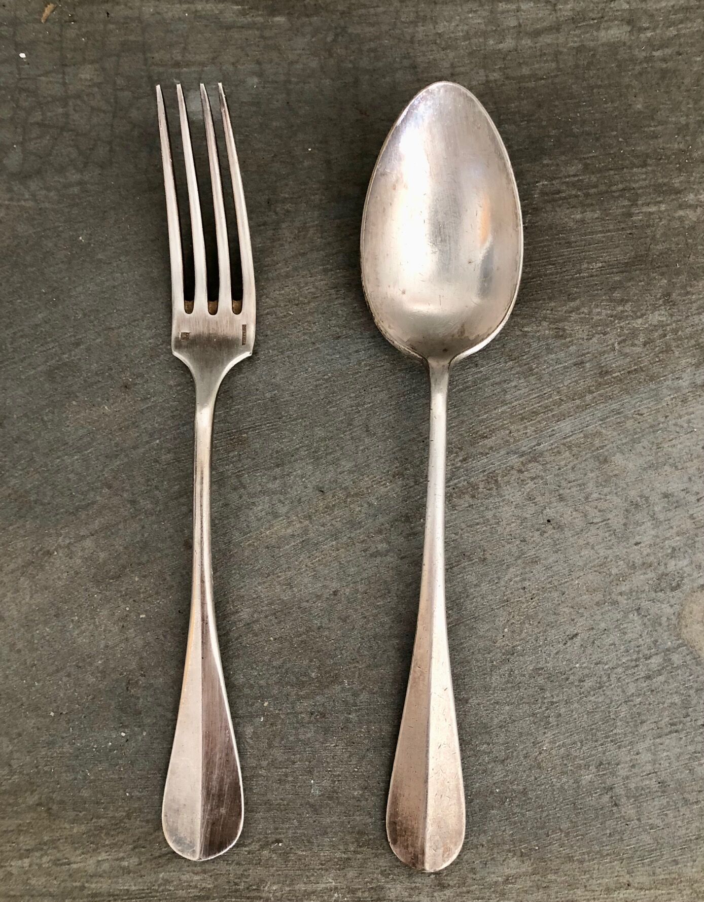 12 old cutlery model Baguette