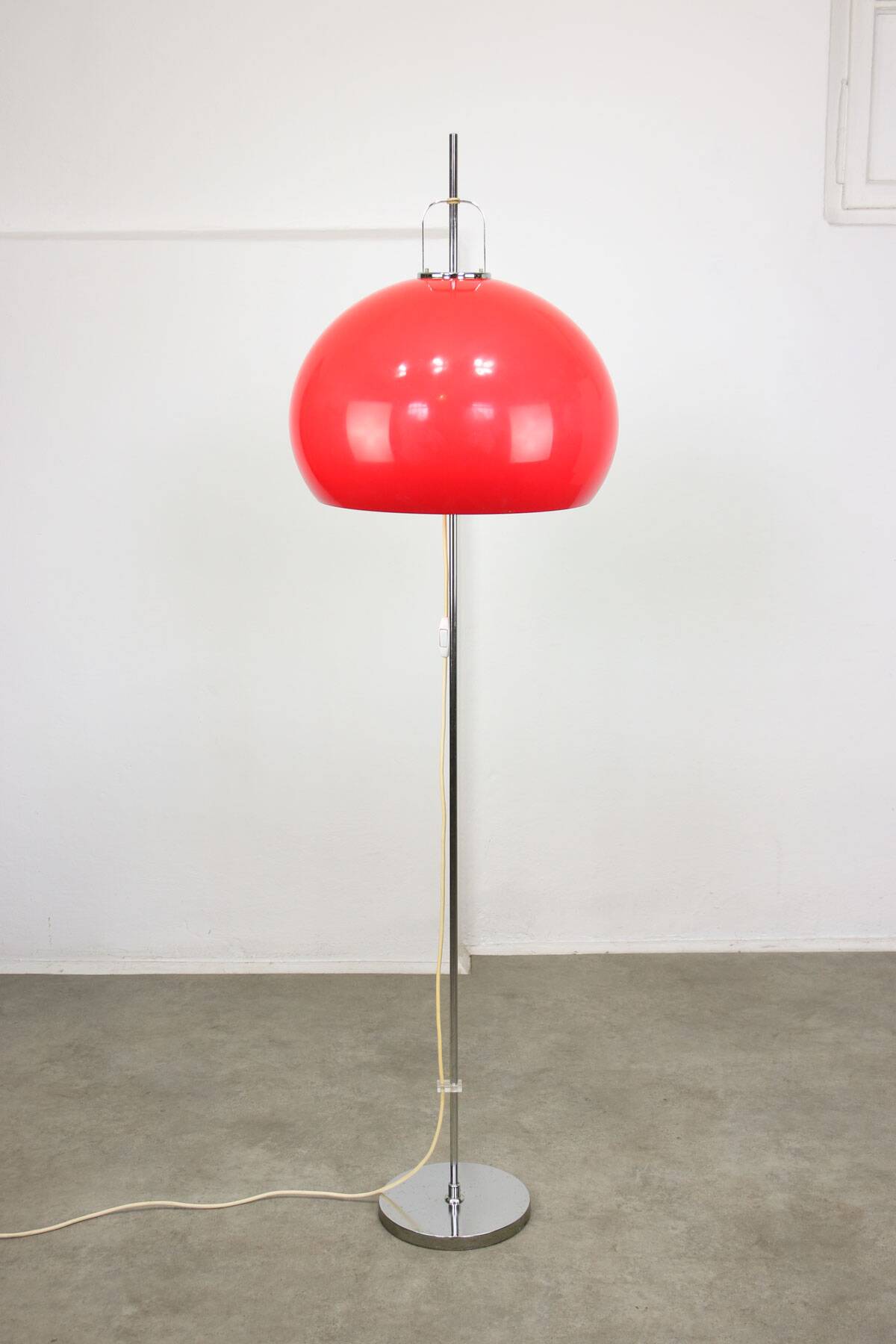 Large Space Age Lucerna Floor Lamp by Luigi Massoni for Guzzini, 1960s