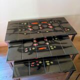 3 nesting tables from the 70s