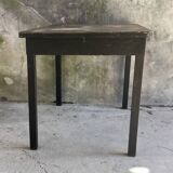 Metal table with drawer, industrial or military.