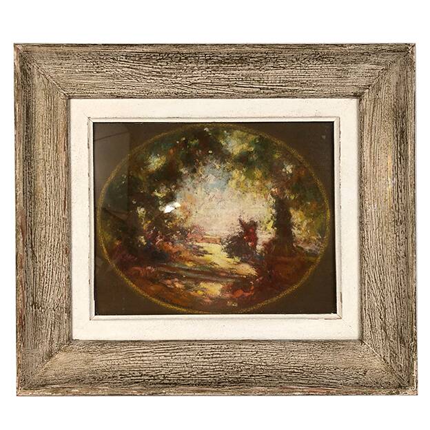 Georges Stelly-Desmoulins (1882-1959), signed pastel, small format