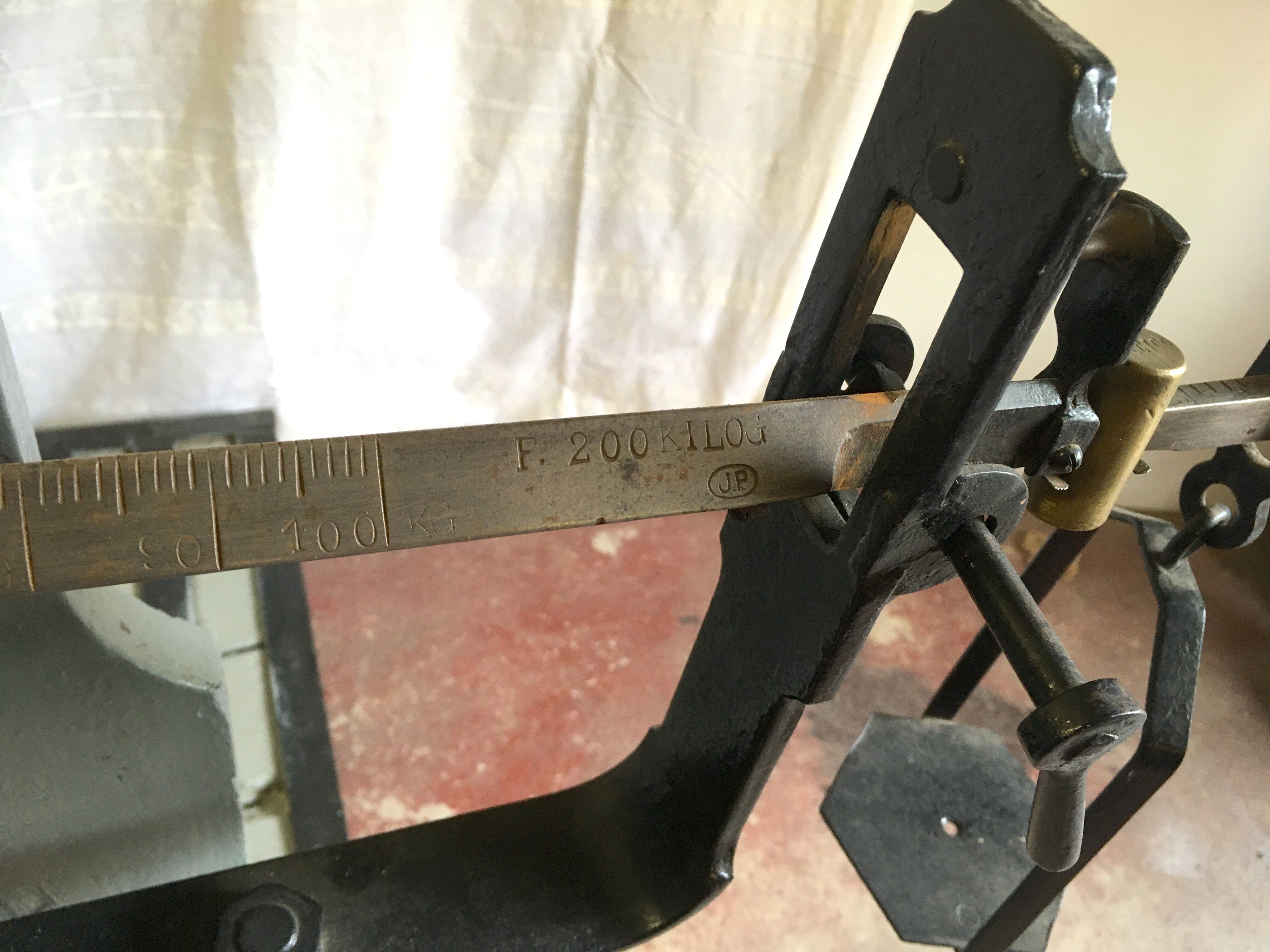 Old-grained scale, early 20th century