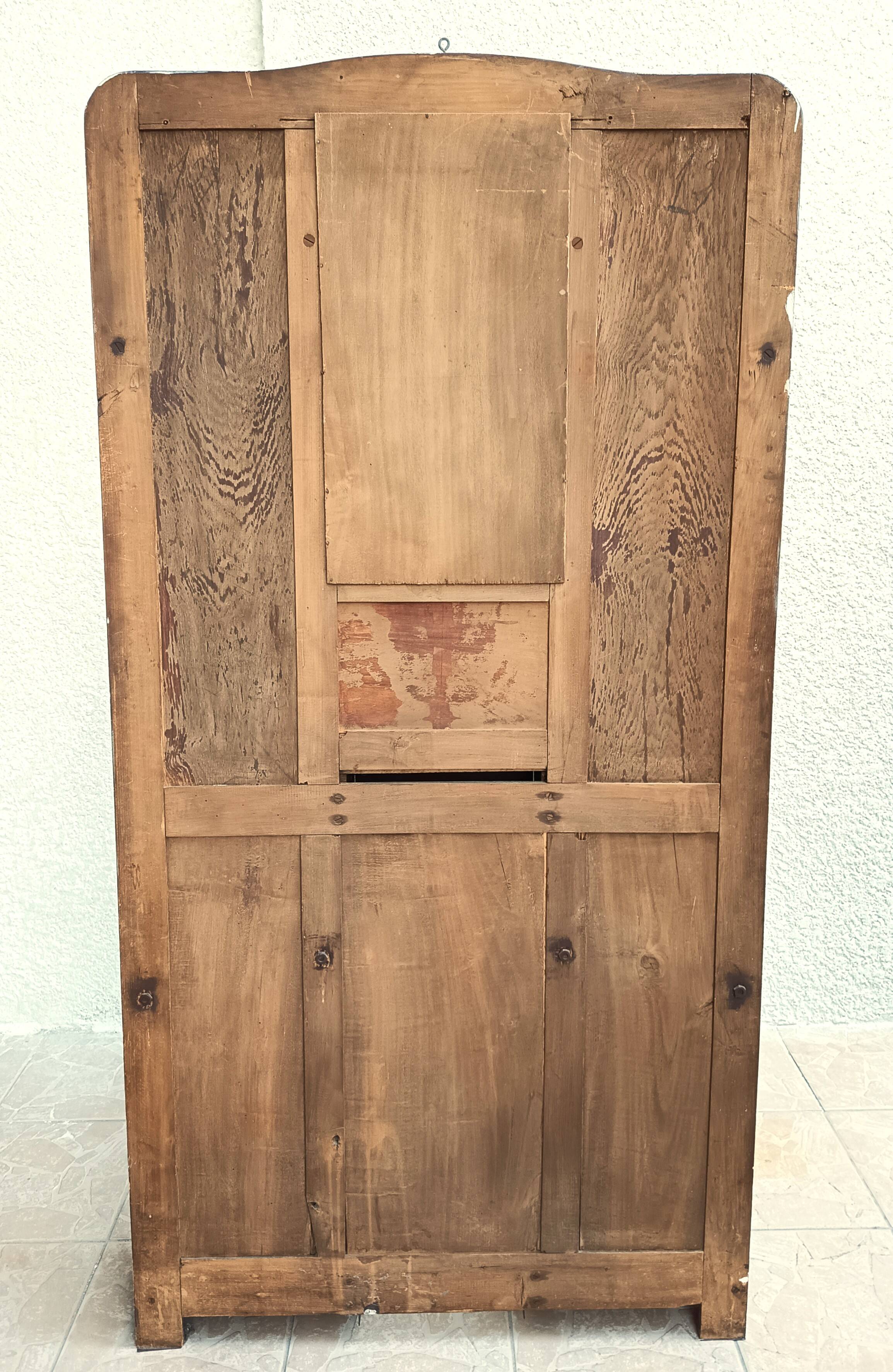 Art Deco Coat Rack in Walnut Burl