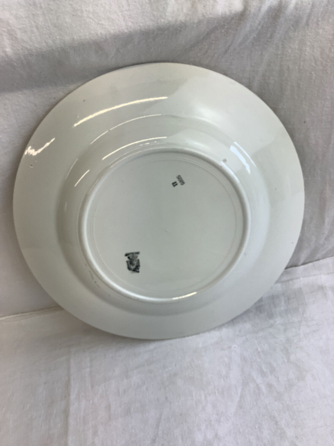 Plat rond Vintage made in france Digoin