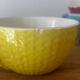 Set of 6 vintage coloured cups Digoin Sarreguemines
