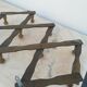 Wooden patères with braces