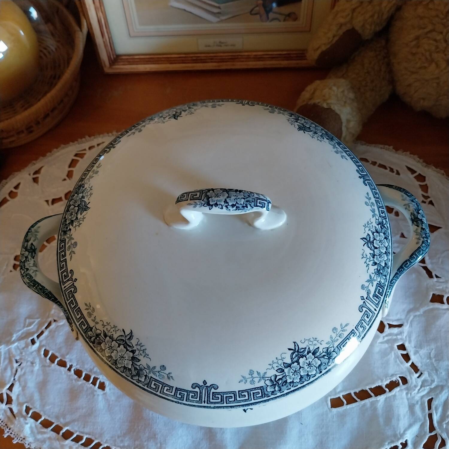 St Amand iron earth vegetable dish Lucy model