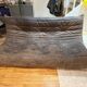 Togo brown alcantara Ligne Roset