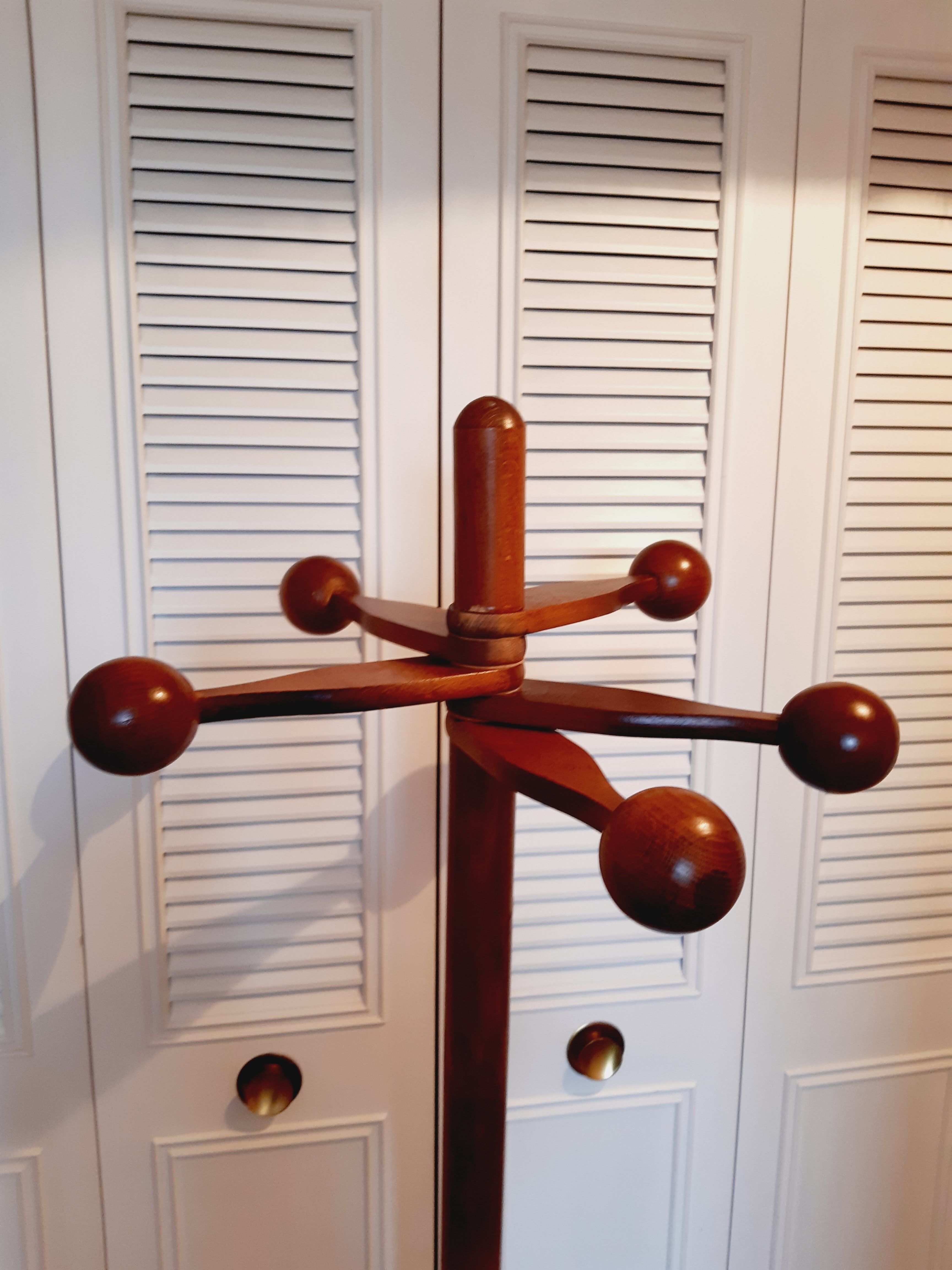 Vintage coat rack Scandinavian design