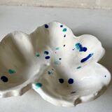 Speckled ceramic bowl