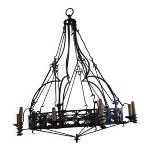 Lustre En fer forgé