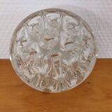 Ancien pique fleur forme boule en verre de Reims France 12cm