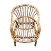 Rattan armchair