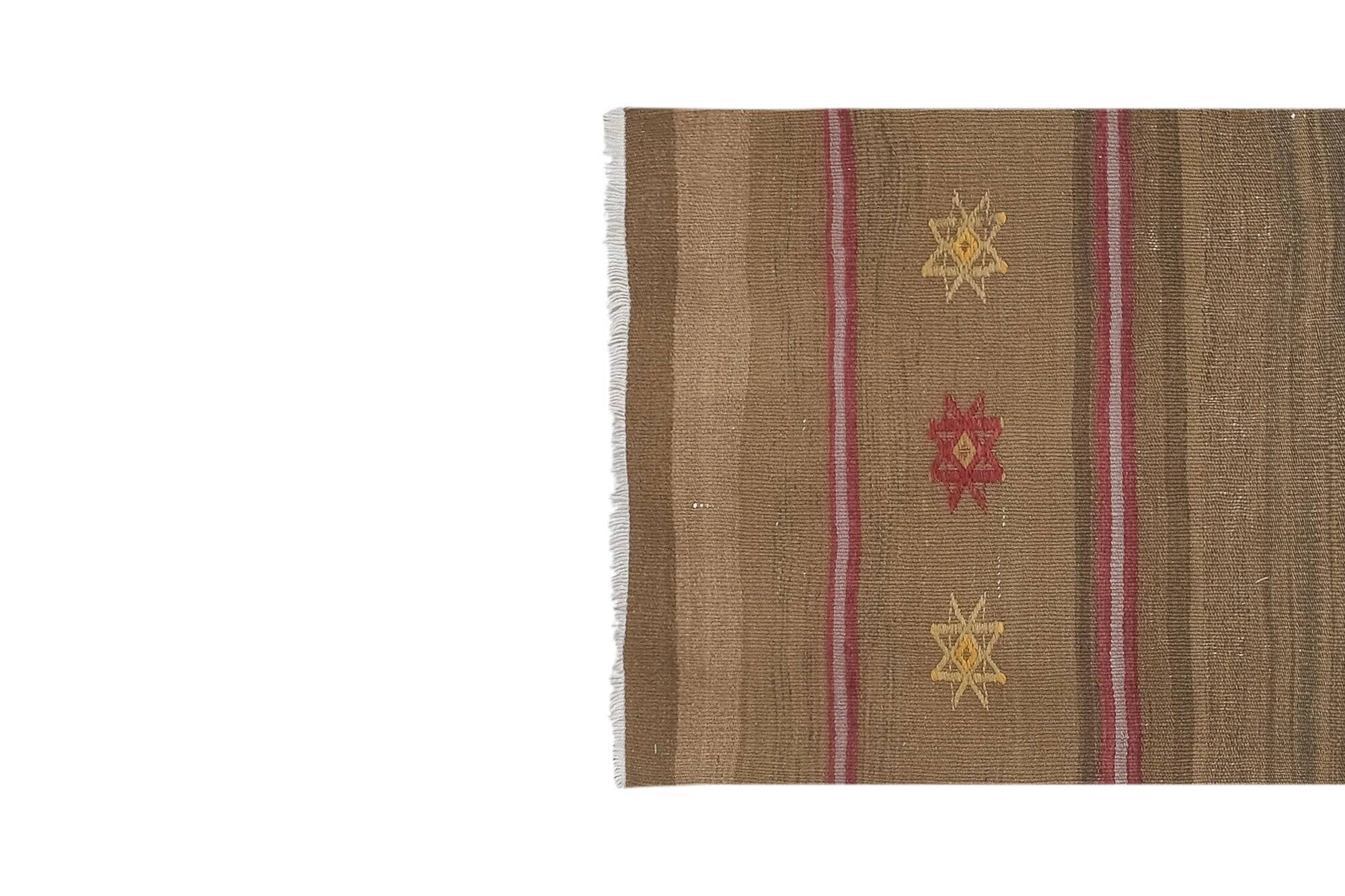 Vintage Turkish hallway rug 73x264 cm